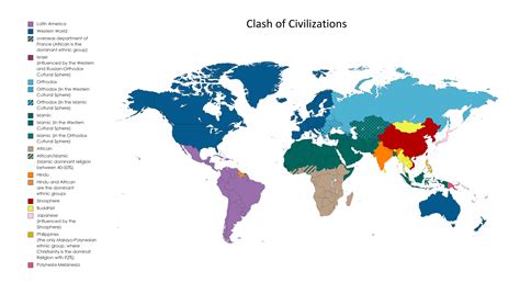 Clash of Civilisations : MapPorn