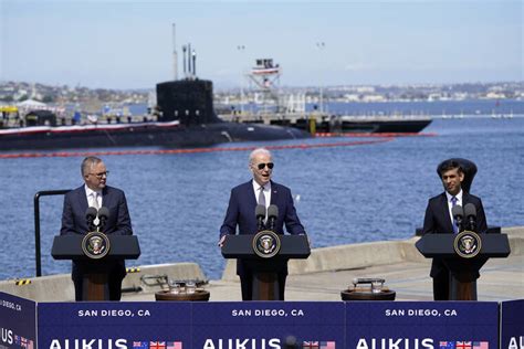 Biden announces nuclear-powered submarines for Australia - The Garden Island