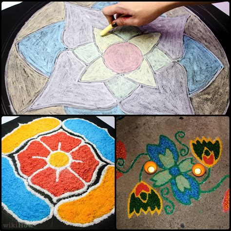 Start celebrating Diwali by making Rangoli! Holiday Crafts For Kids, Craft Projects For Kids ...