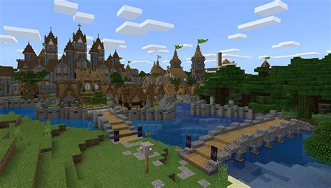 Medieval Town Minecraft
