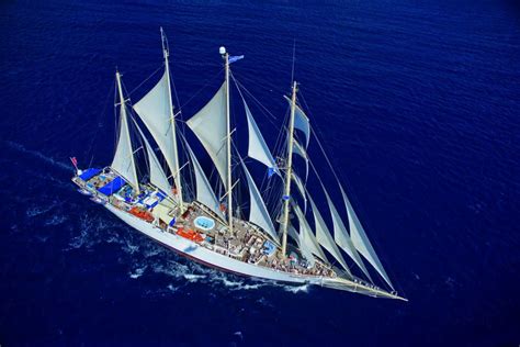 Star Clippers: Cruise Line's New Five-Masted Square-Rigger To Be World ...