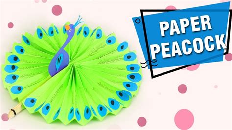 How To Make A Paper Peacock, DIY Craft Ideas For Kids, Paper Peacock ...