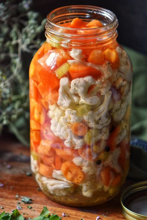 Quick Italian Giardiniera Recipe for Beginners - She Loves Biscotti