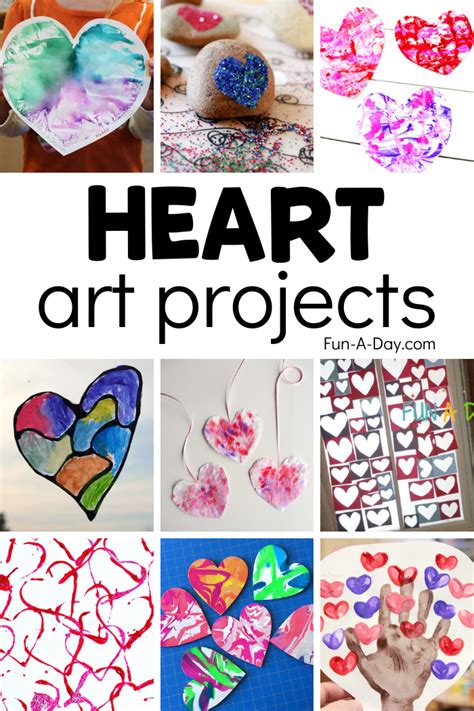 Valentine Heart Art Projects for Kids – Idiom Studio