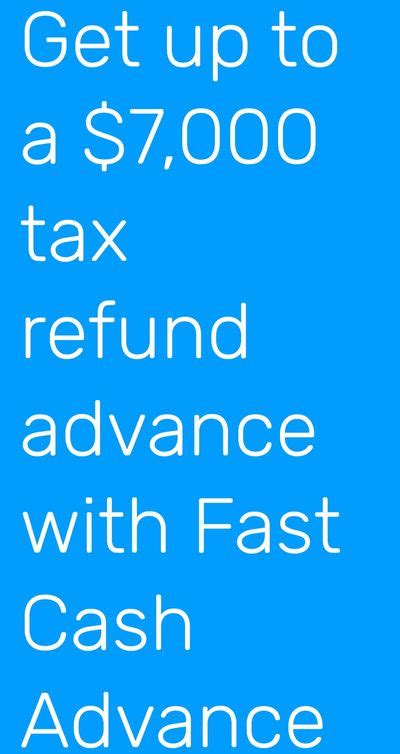 Advance Refund Loans | The Tax Pro