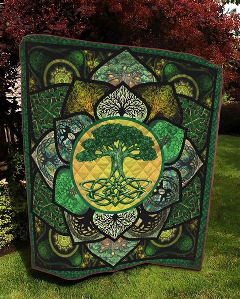 Tree of life Quilt 3D Ph1066 | Quilts, Quilting board, Kona cotton