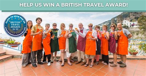 Shortlisted for the British Travel Awards 2022 - Flavours Holidays