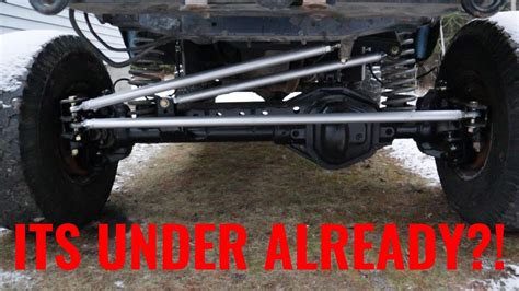 SUPERDUTY SWAP UPDATE (The front axle is in...) - YouTube