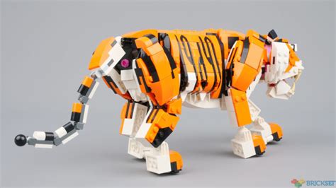 LEGO odpowiada na pytania dotyczące zestawu 2022 Majestic Tiger 31129