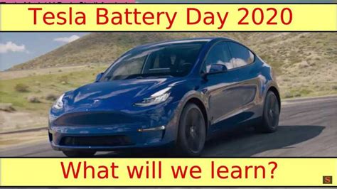 What To Expect From The Tesla Battery Day? This Video Tells Us All