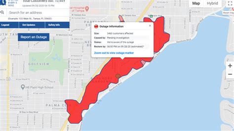 TECO reports Tampa power outage near Bayshore Boulevard | wtsp.com