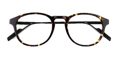 Rise Round Dark Tortoise Full Rim Eyeglasses | Eyebuydirect Canada