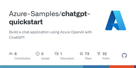 Issues · Azure-Samples/chatgpt-quickstart · GitHub