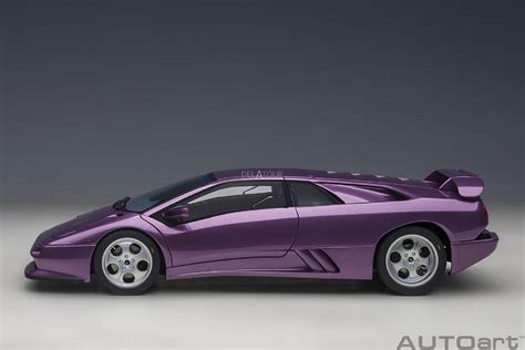 Lamborghini Diablo SE30 1994 Purple Metallic 154282 Autoart