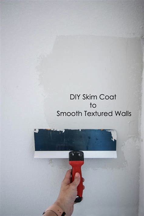 How To Smooth Textured Walls With A Skim Coat - Info Desain