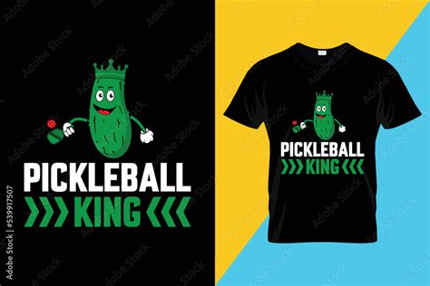 Pickleball t-shirt design Stock Vector | Adobe Stock