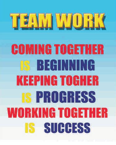 Team Work Posters - National Safety Board : Manufacturers and Suppliers ...