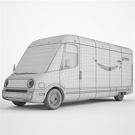 3D Amazon Electric Delivery Van - TurboSquid 1715444