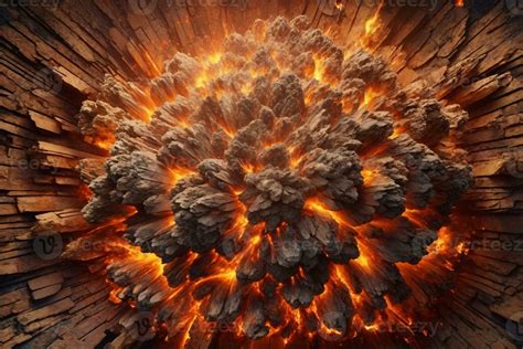 Fire Explosion Background, Fire Explosion, Fire Explosion Wallpaper, AI Generative 33346897 ...