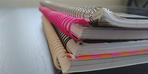 Pile Of Notebooks Free Stock Photo - Public Domain Pictures