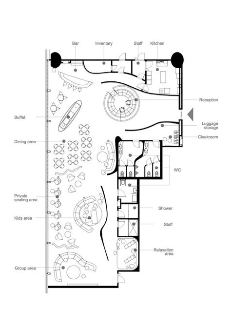 the floor plan for an office building