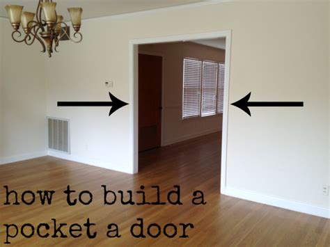 How to build a pocket door - C.R.A.F.T. | Pocket doors, Home remodeling ...