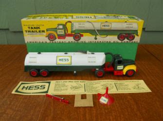 Hess Trucks: 1964 Hess tanker trailer truck available new and pre-owned ...