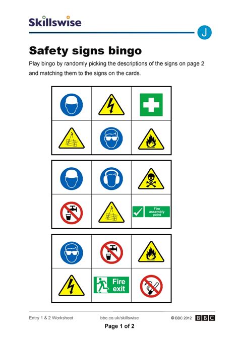 Health And Safety Signs Quiz Uk - Image to u