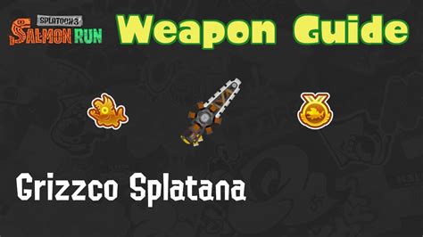 Splatoon 3 Salmon Run | Weapon Guide | Grizzco Splatana - YouTube