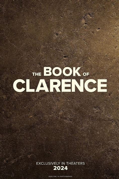 The Book Of Clarence - Data, trailer, platforms, cast