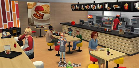 Sims 4 Fast Food Mod