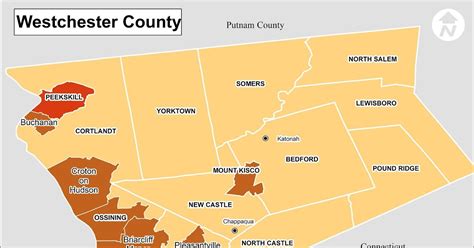 Map Of Westchester County New York | Map Of Zip Codes