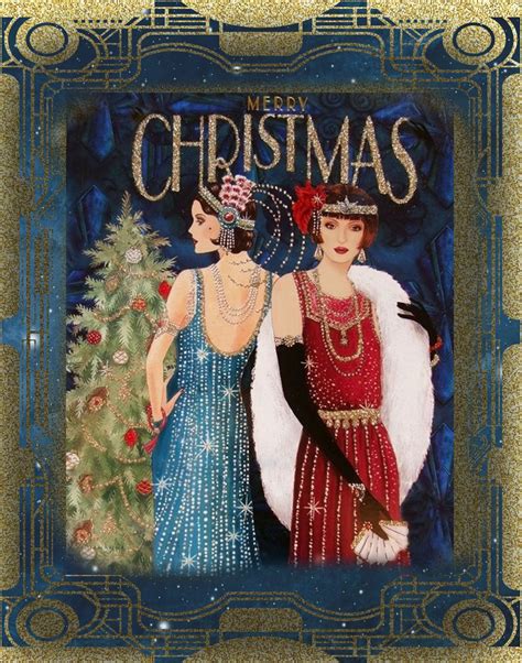 Art Deco Christmas Women Free Stock Photo - Public Domain Pictures