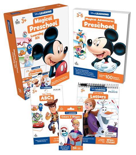 Disney Learning Magical Preschool Learning Kit 4 pieces - Walmart.com