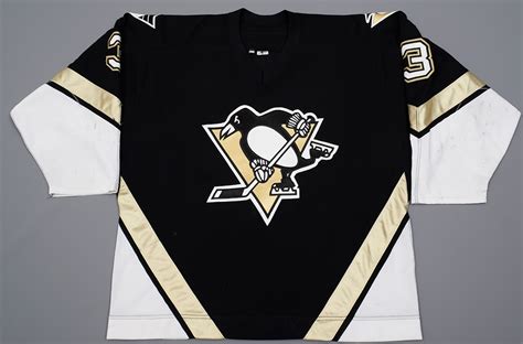 2000-01 Pittsburgh Penguins Alternate Set 2 Game Worn Jerseys ...