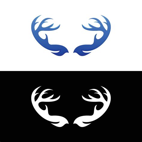 deer logo vector 9728995 Vector Art at Vecteezy