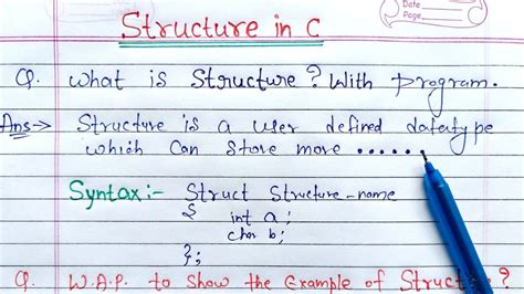 Structure Of C Programming Language Learn C Programming Language - Riset