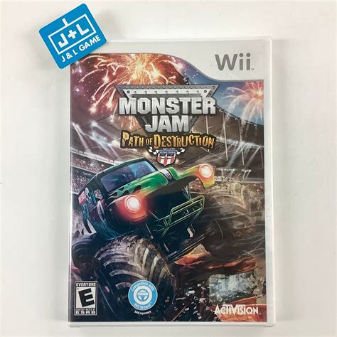 Monster Jam: Path of Destruction - Nintendo Wii – J&L Video Games New York City