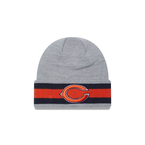 Chicago Bears Grey/Orange C Logo Knit Hat – Clark Street Sports