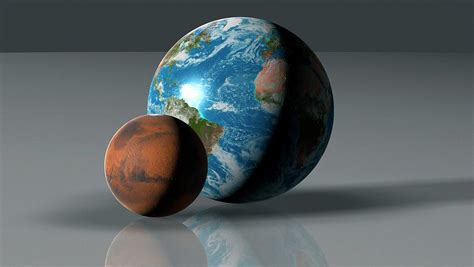 Mars And Earth Comparison - PELAJARAN