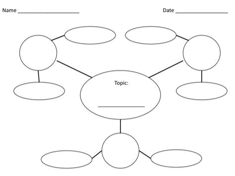 Brainstorm Bubble Template