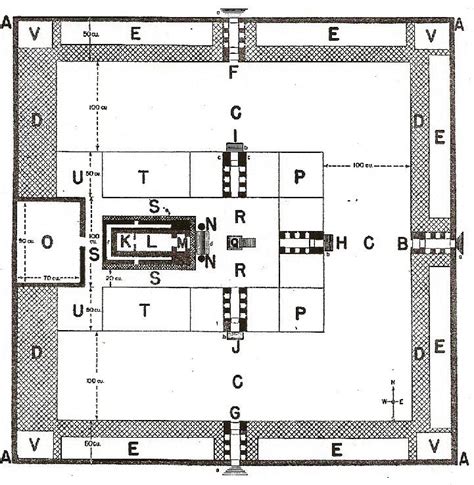 Ezekiel's temple plan Ezekiel 40:32 | Ezekiel, How to plan, Temple