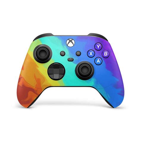 Liquid Rainbow Xbox Series X|S Controller Skin | Xbox, Xbox controller ...