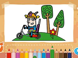 Boj Coloring Book Game - Play online at Y8.com