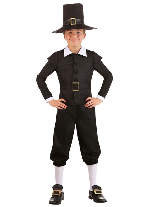 First Pilgrim Costume for Boys