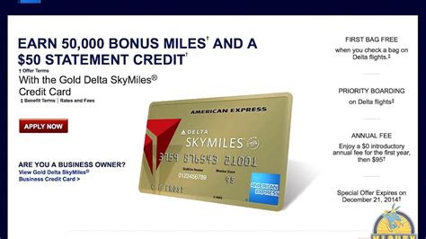 Delta Skymiles Gold Card - Gold Choices