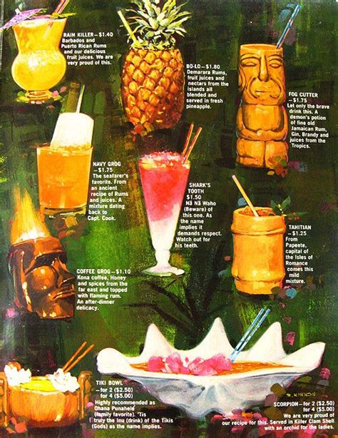 tiki bar cocktails | Tiki cocktails, Tiki drinks, Drinks