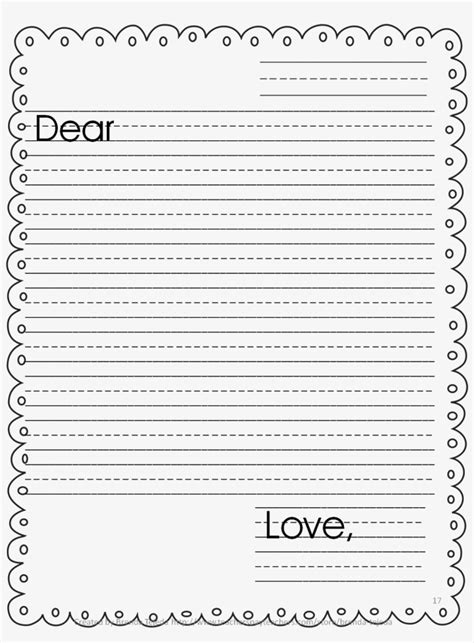 Lined Letter Writing Paper Template - Infoupdate.org