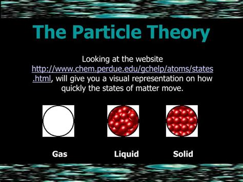 PPT - The Particle Theory PowerPoint Presentation - ID:799612