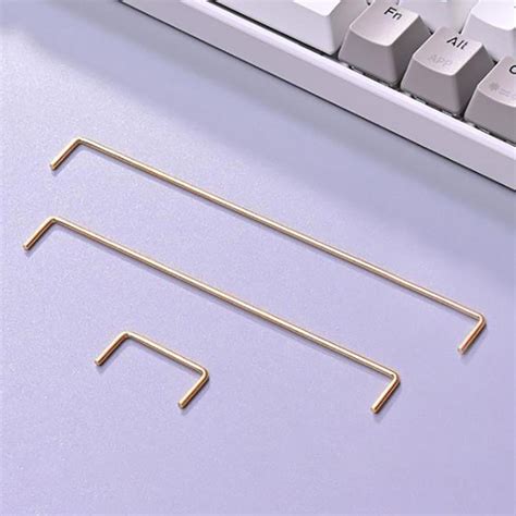 Buy Mechanical Keyboard Stabilizers Pcb Gold-Plated Steel Wire Replace 2U 6.25U 7U at affordable ...